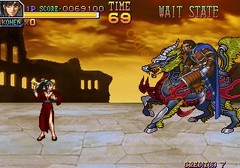 une photo d'Ã©cran de Gaia Crusaders sur Arcade